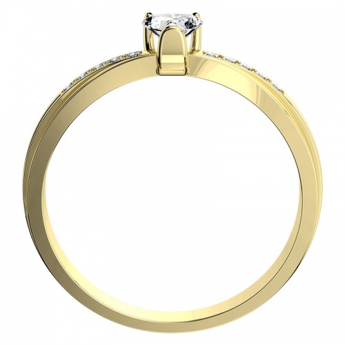 Viktorie Gold - elegantný zásnubný prsteň