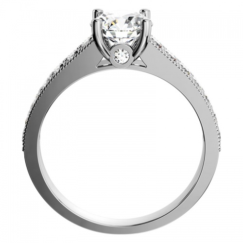 Orlena Silver - zásnubný prsteň zo striebra