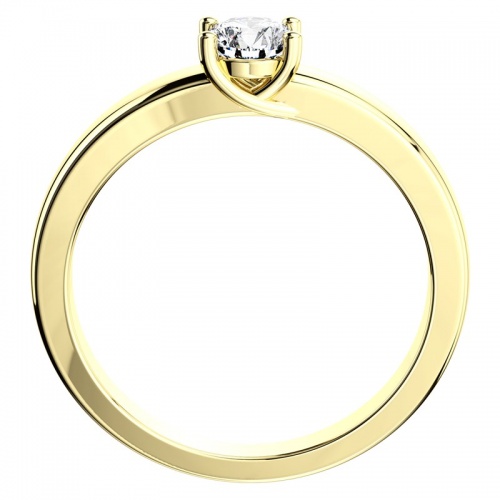 Apolena Gold Briliant - zásnubný prsteň s briliantmi