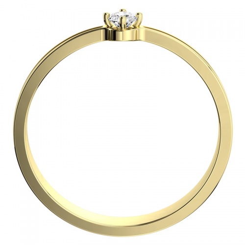 Joni Gold - zásnubný prsteň zo žltého zlata