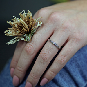 Nomia W Briliant  - prsten z bílého zlata 