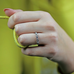 Viva W Briliant - zásnubný prsteň z bieleho zlata