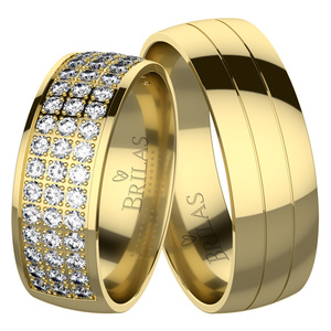 Amity Gold - snubné prstene zo žltého zlata