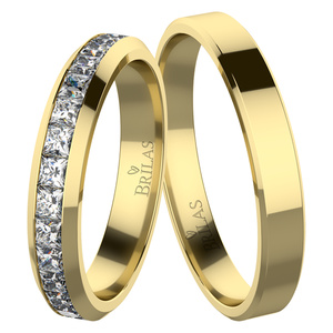 Verna Gold - snubní prsteny ze žlutého zlata