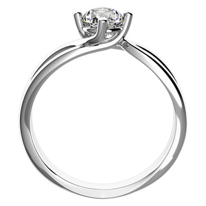 Cecílie Silver - zásnubný prsteň zo striebra