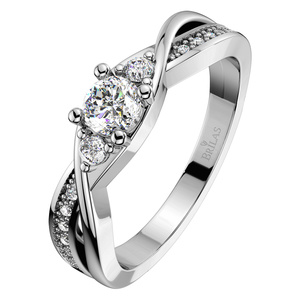 Krista Silver - zásnubný prsteň zo striebra