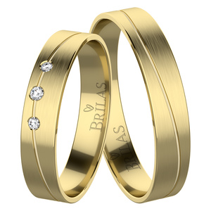 Lavra Gold - snubní prsteny ze žlutého zlata