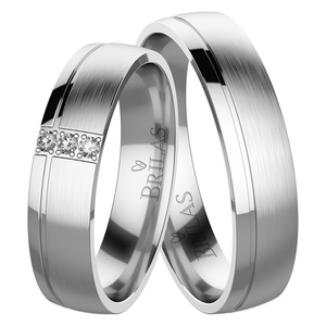 Ottavia Silver - snubní prsteny ze stříbra