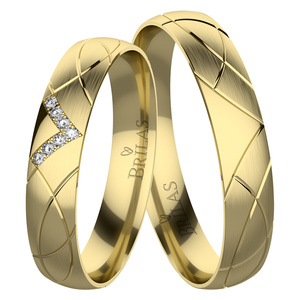 Bohunka Gold - snubní prsteny ze žlutého zlata