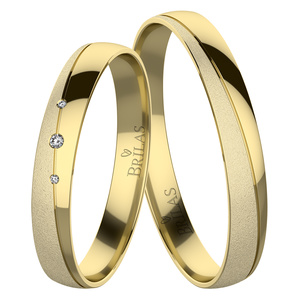 Mariko Gold - snubní prsteny ze žlutého zlata