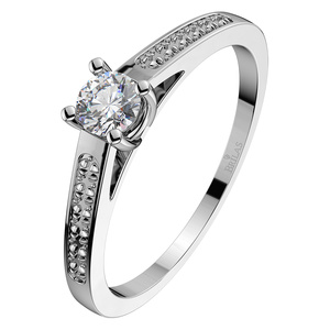 Rubyn White  - elegantný zásnubný prsteň