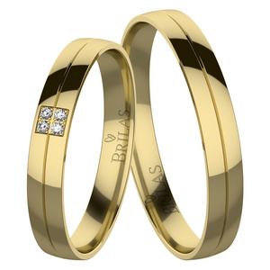 Hana Gold - snubní prsteny ze žlutého zlata