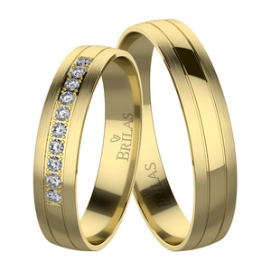Kazi Gold - snubní prsteny ze žlutého zlata