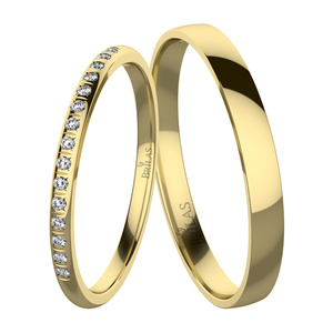 Skyla Gold - snubní prsteny ze žlutého zlata