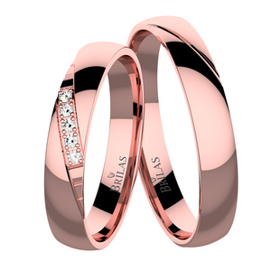 Eleanor Red  - elegantné snubné prstene