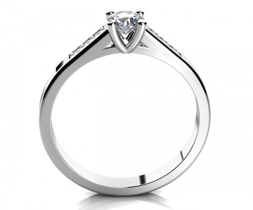 Poseidon White - neskutečný zásnubní prsten v dokonalé kvalitě