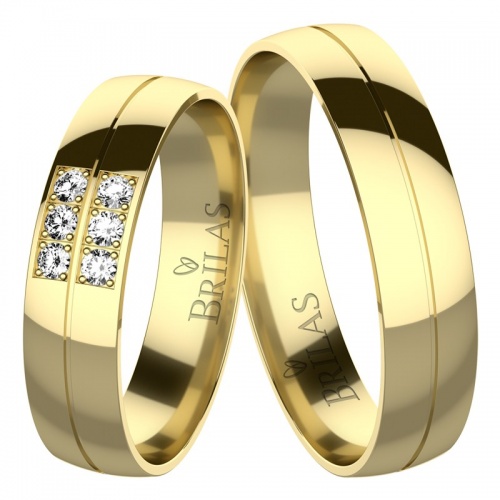 Tito Gold snubné prstene zo žltého zlata
