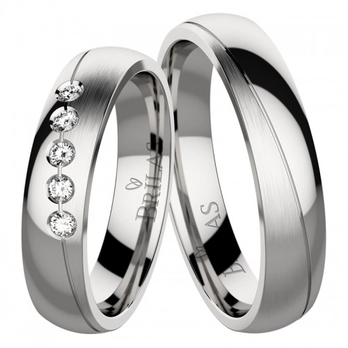 Bizaku Steel  netradičné snubné obrúčky z chirurgickej ocele