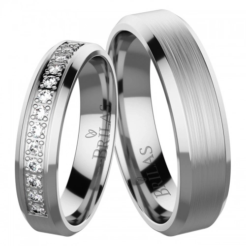 Katarina Titan snubné obrúčky z titánu