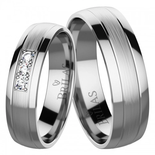 Nikita Titan snubné obrúčky z titánu