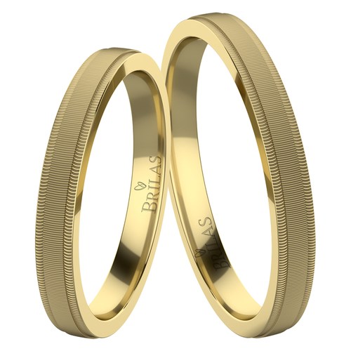 Kimora Gold snubné prstene zo žltého zlata