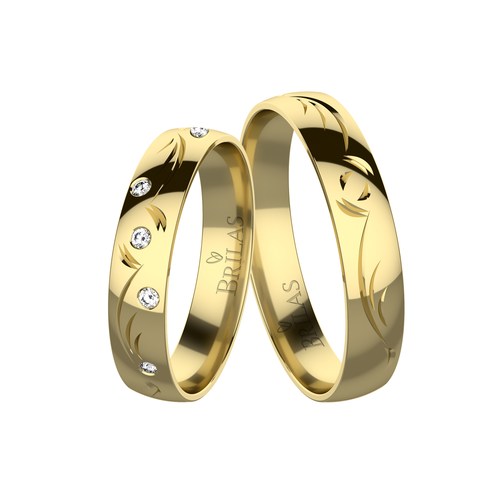 Svatava Gold snubné prstene zo žltého zlata